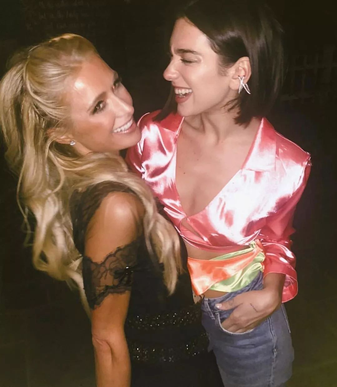 没有耳洞的明星是怎么戴耳环的,明星同款耳夹无耳洞