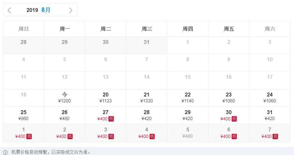 什么时间去无锡机票最优惠,无锡机票哪一个月便宜