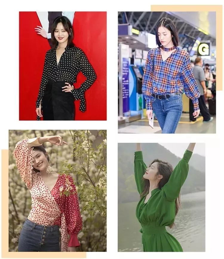 简单的衬衫这样穿也好看,衬衫怎么穿不要太好看