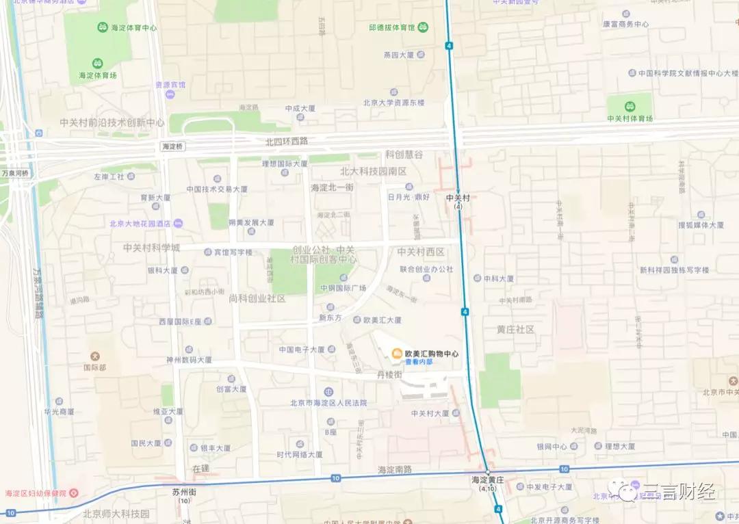 北京互联网基地,互联网公司总部最多的地方