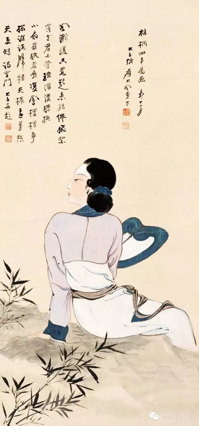 张大千的画就没有毛病吗,张大千的画有没有绢本的