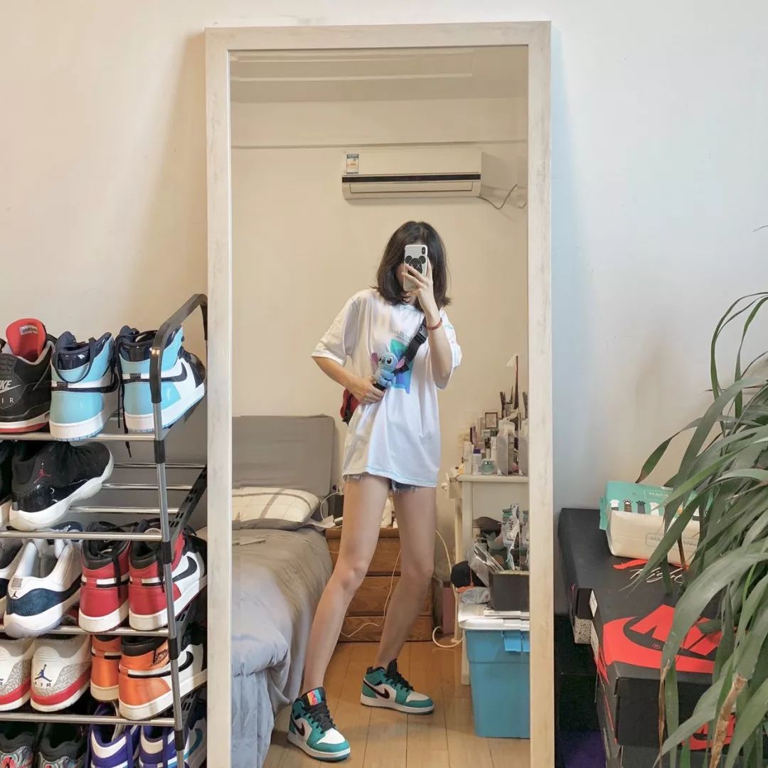 8孔aj1和九孔aj的区别,ajmid穿七孔与八孔哪个好看