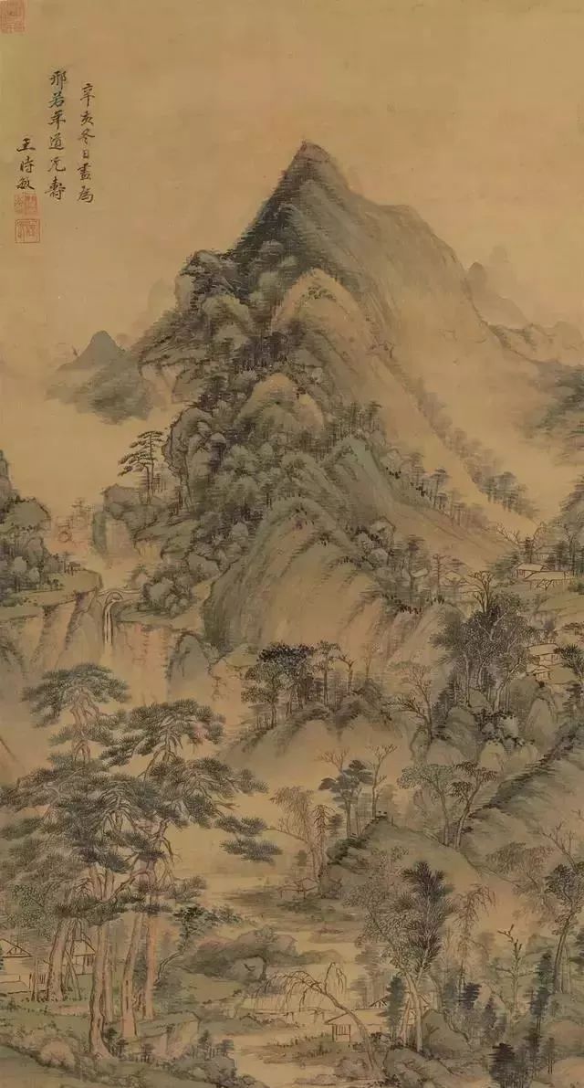 清初画坛之四王与四僧的较量,清初画坛六大家