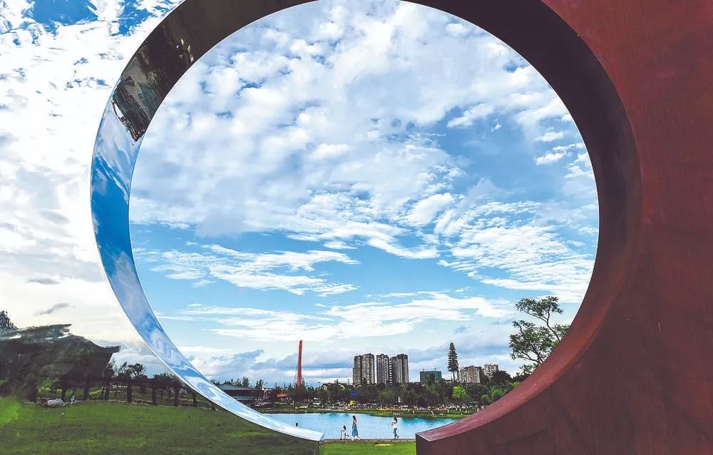 家门口的福利,成都口袋公园