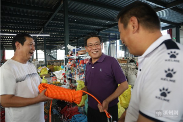 来滨调研体育工作,省体育局体育产业发展处