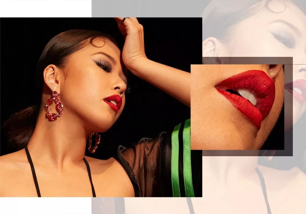 angelababy白娉婷唇妆,杨颖全唇妆