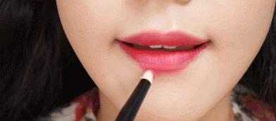 杨颖全唇妆,angelababy唇妆画一半