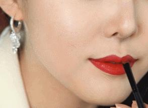 杨颖全唇妆,angelababy唇妆画一半