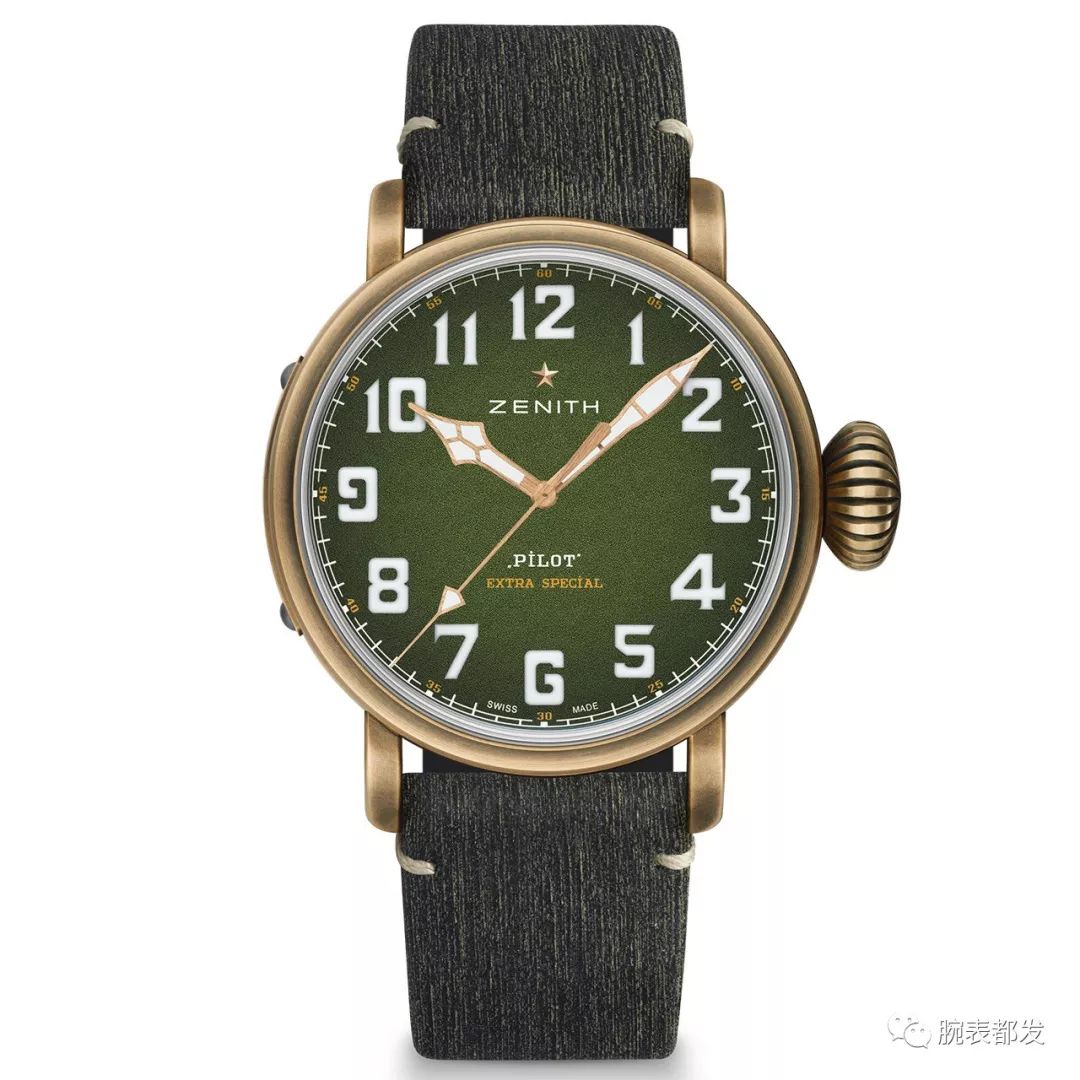 绿盘手表推荐橄榄绿,最好看的绿盘手表