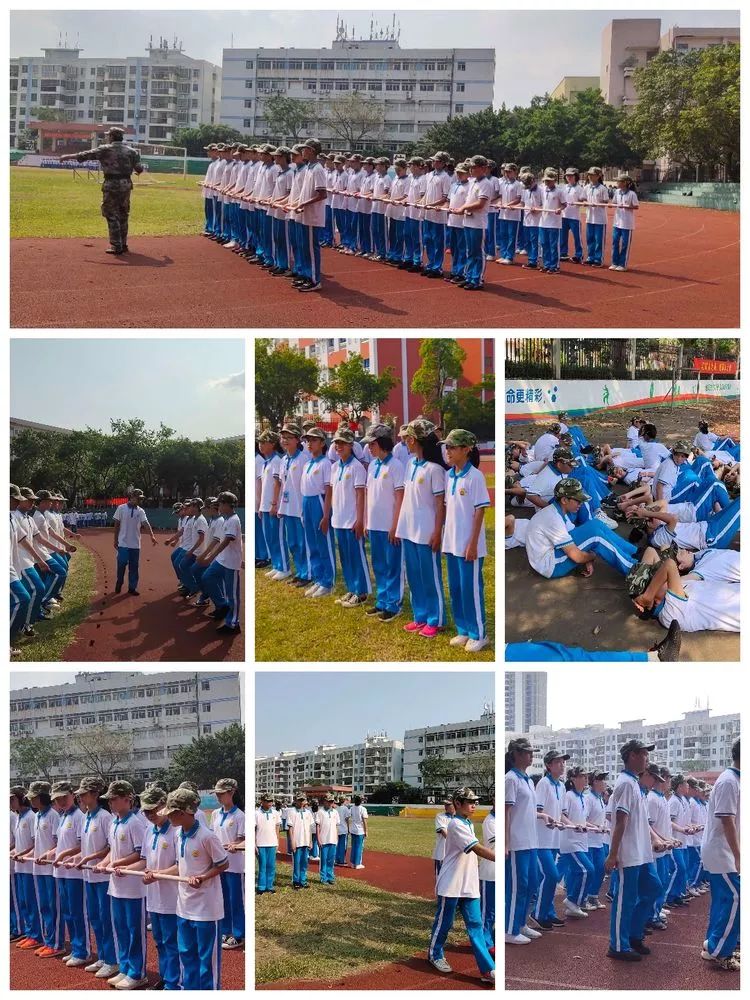 军训时光记录25班,军训十天视频