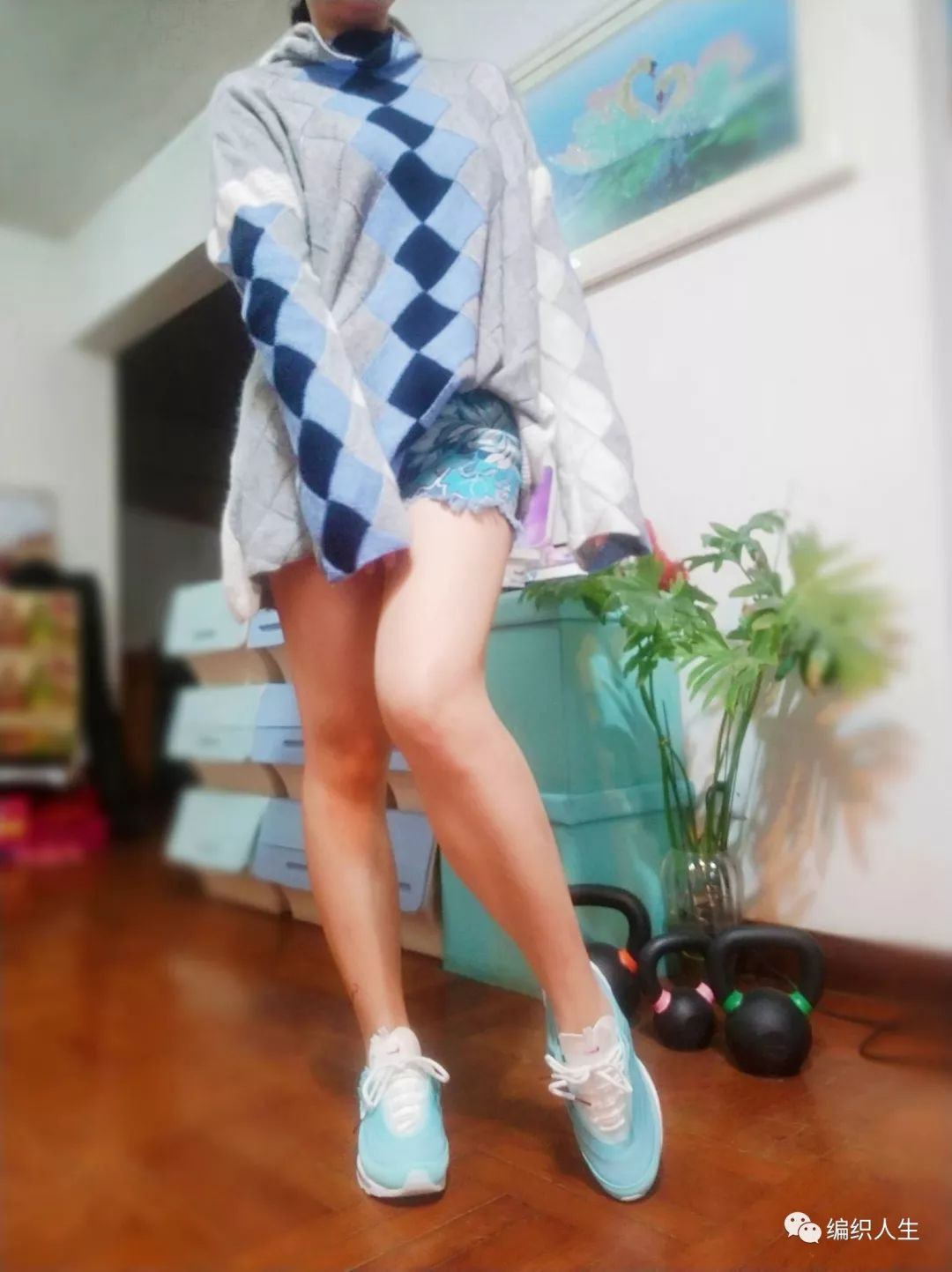 马海毛毛衣十三针编织花样图解,白桦编织衣服袖子收针