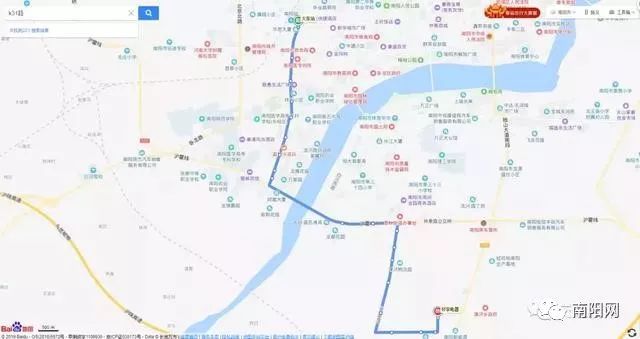 南阳公交4路线路图,南阳公交线路图高清