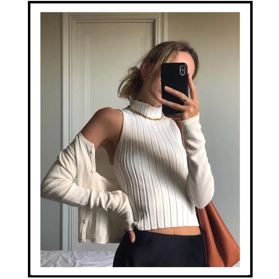 针织衫怎么穿搭显高级气质,针织衫怎么穿搭