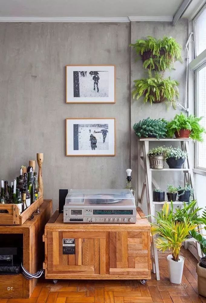 一面水泥墙惊艳了整个院子,水泥墙中式风格