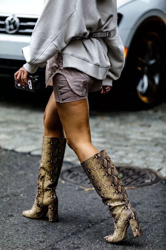 秋冬必备战靴,嗜鞋如命图片