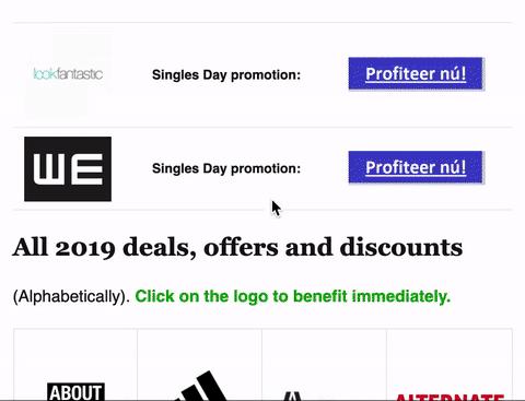 史上最全荷兰双十一折扣汇总！来，省它个一个亿