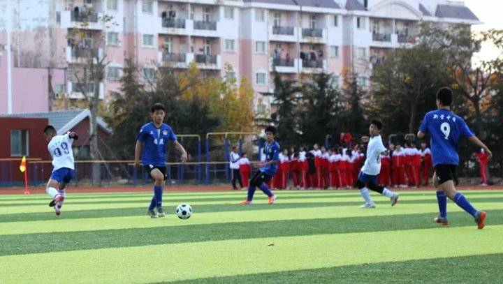 日照首届高中足球联赛,日照市田家炳实验中学足球比赛