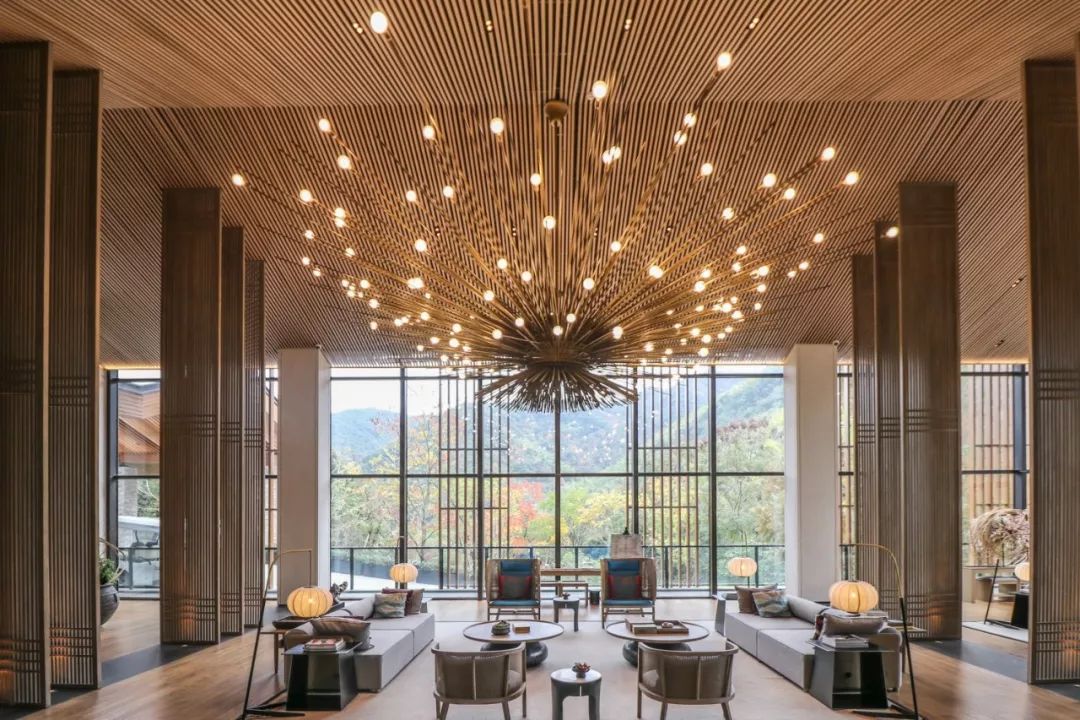 新昌安岚山居酒店,温泉入户竹林山居