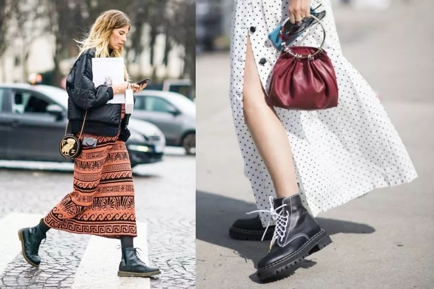 2020年最火的黑色马丁靴,2022年马丁靴还会流行吗