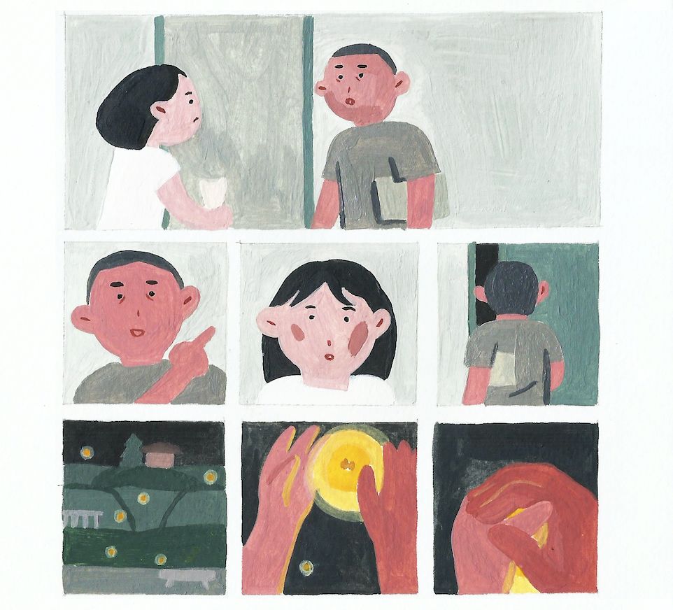 综合材料「图像故事风」插画10节课报名啦！用图像讲一个你的故事吧，完成属于你的漫画、小短篇、绘本、日常手帐