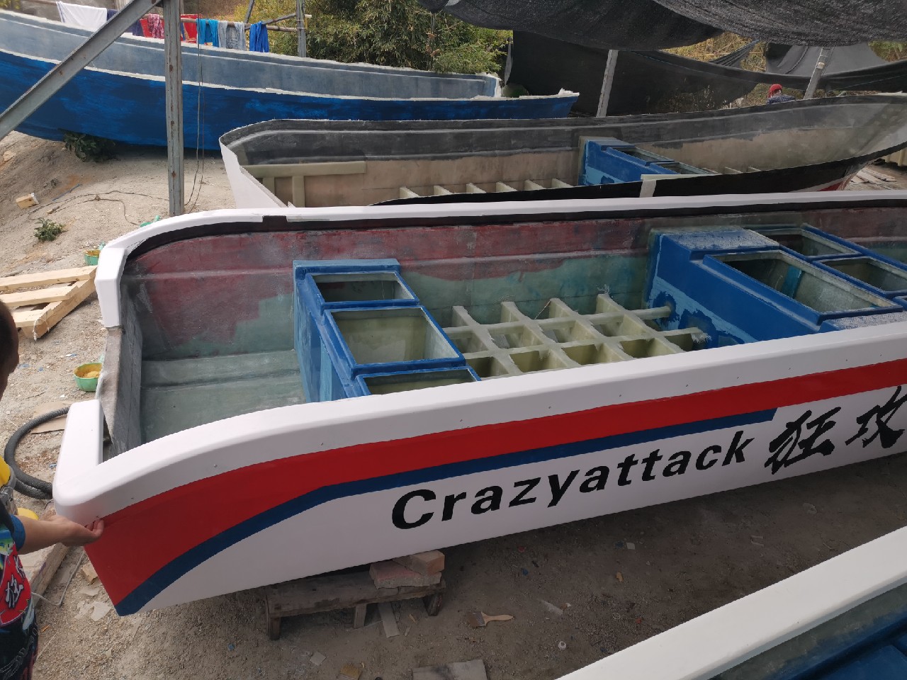 钓鱼艇设计,自造钓鱼艇海钓