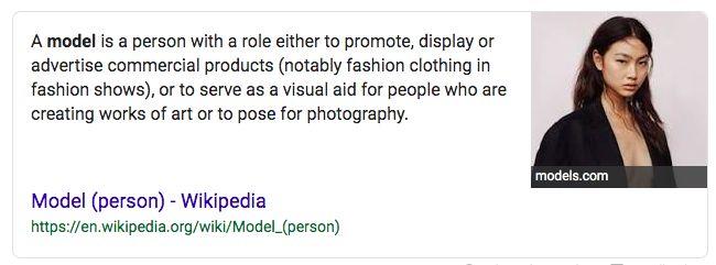 人们谈论的是什么,模型对于我们来说算什么