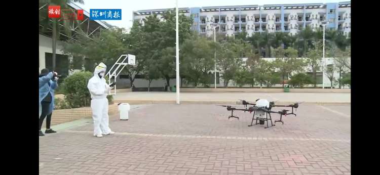 大疆无人机抗疫,大疆无人机消毒