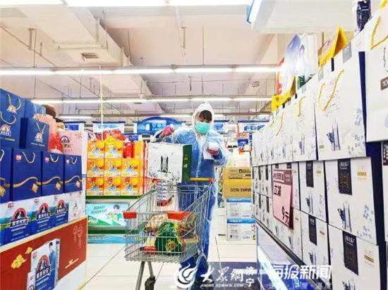 无接触电商配送,无接触配送商超