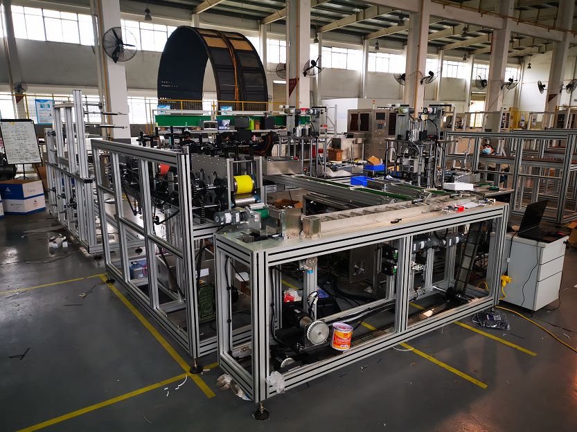 最新全自动口罩生产设备价格,口罩生产机器视频大全