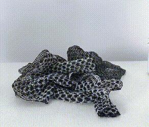 日式碳纤维洗澡巾,日系竹炭搓澡巾