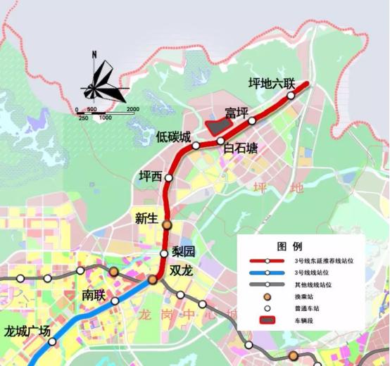 深圳房价洼地,深圳2号线地铁沿线的房价