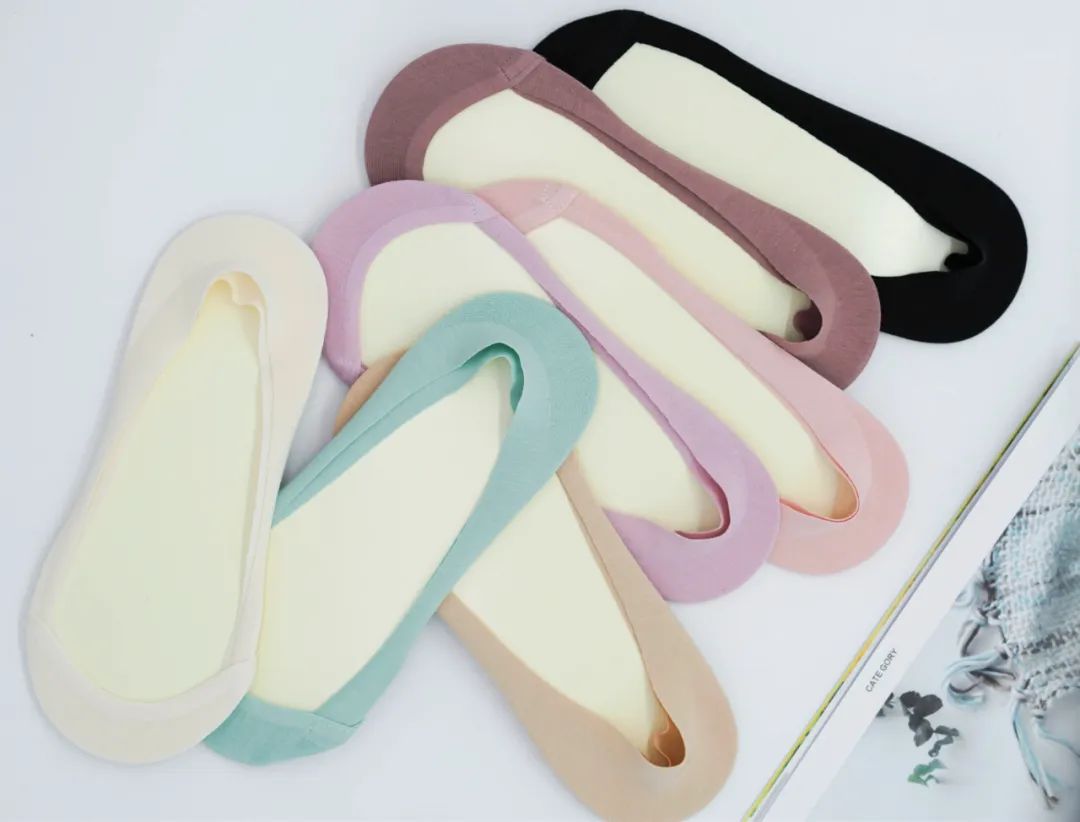 隐形船袜防滑防掉超浅口全棉,适合脚小穿的隐形船袜