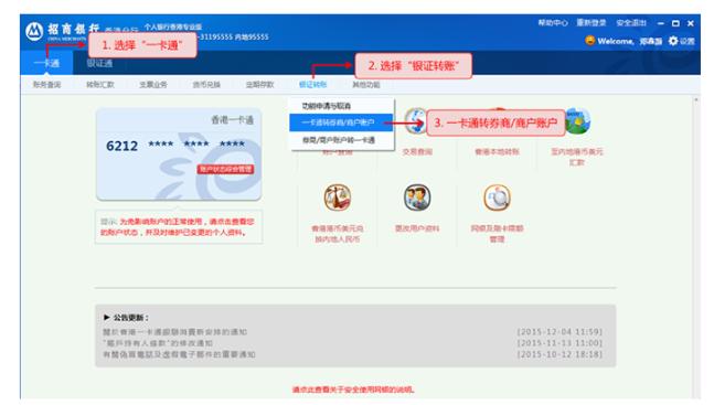 银证转账在哪里,银行银证转账业务流程
