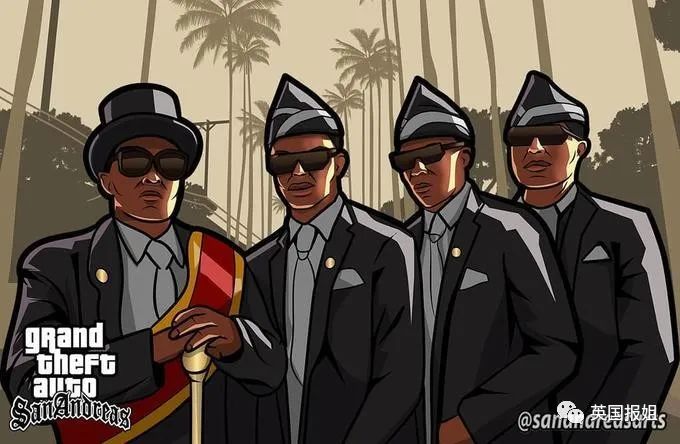 黑人老哥边蹦迪边抬棺材，为啥这个国家的葬礼这么嗨