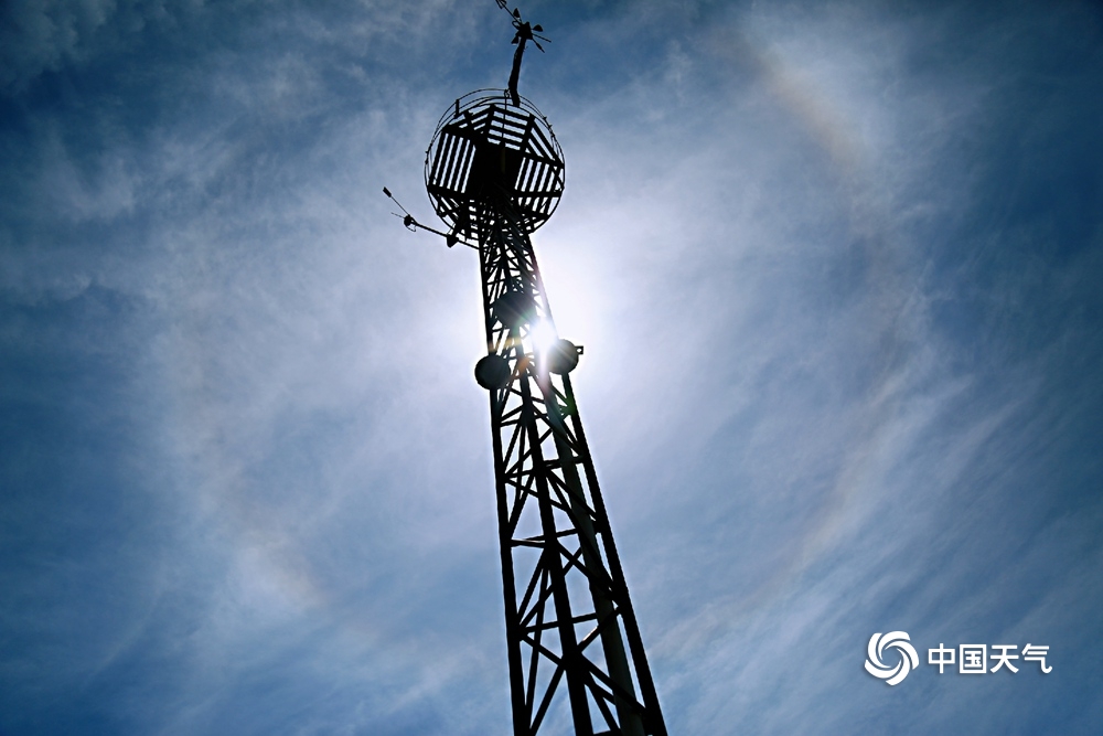 南方多省出现日晕奇观,多地现日晕奇观照片