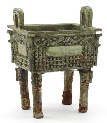 馆藏蓝锈青铜器,美国弗利尔美术馆青铜器展馆