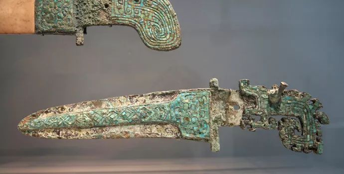 馆藏蓝锈青铜器,美国弗利尔美术馆青铜器展馆