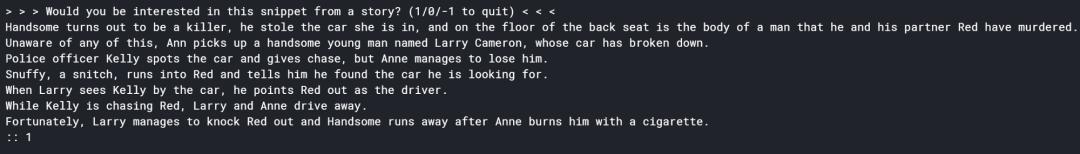 无需训练RNN或生成模型，如何编写一个快速且通用的AI“讲故事”项目？