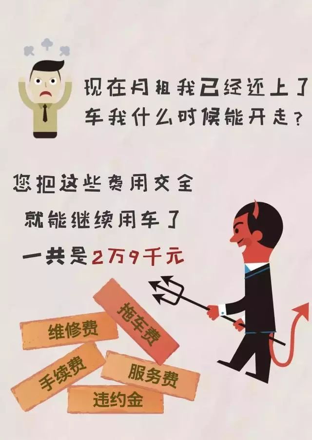 汽车以租代购行骗,以租代购的汽车有什么套路