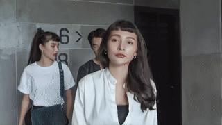 四国混血美女撞脸奥黛丽赫本,马来西亚网红双胞胎姐妹