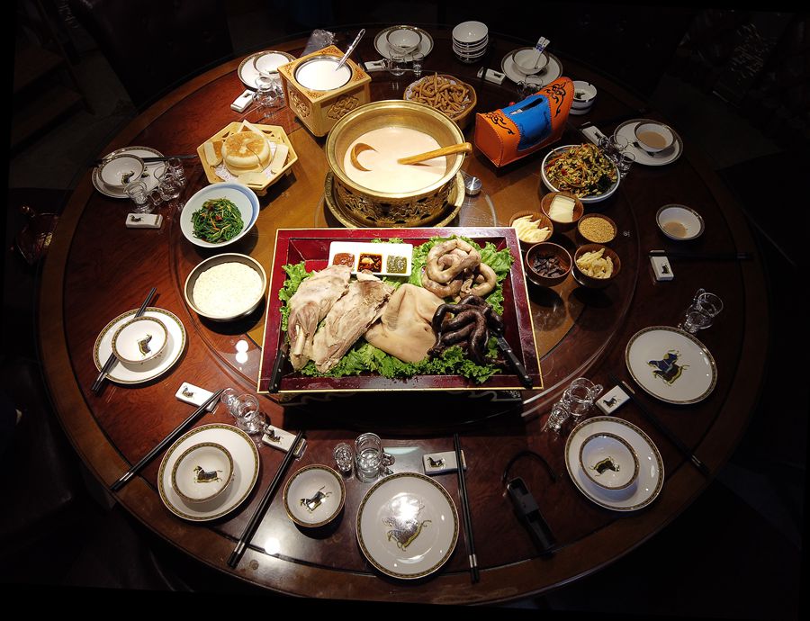 中国食谱中的内蒙古硬菜,内蒙古硬菜100道