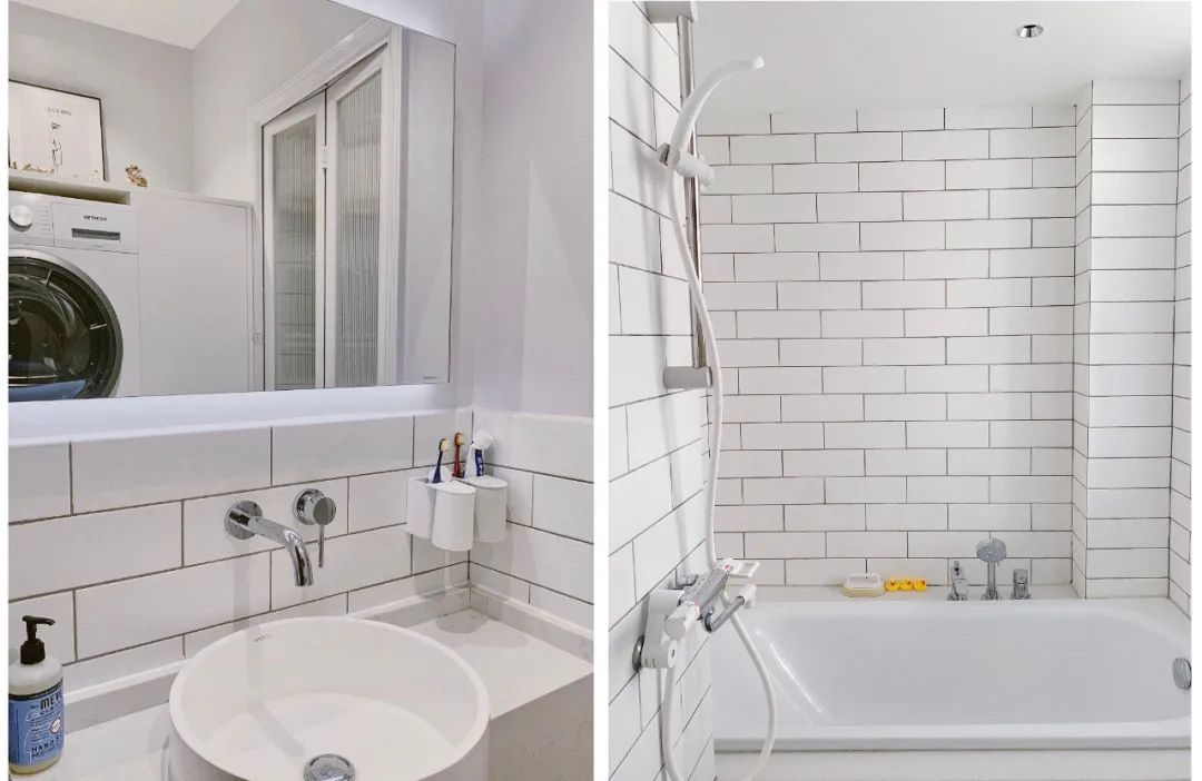 40平蜗居家装效果图,小户型卧室房间放浴缸设计