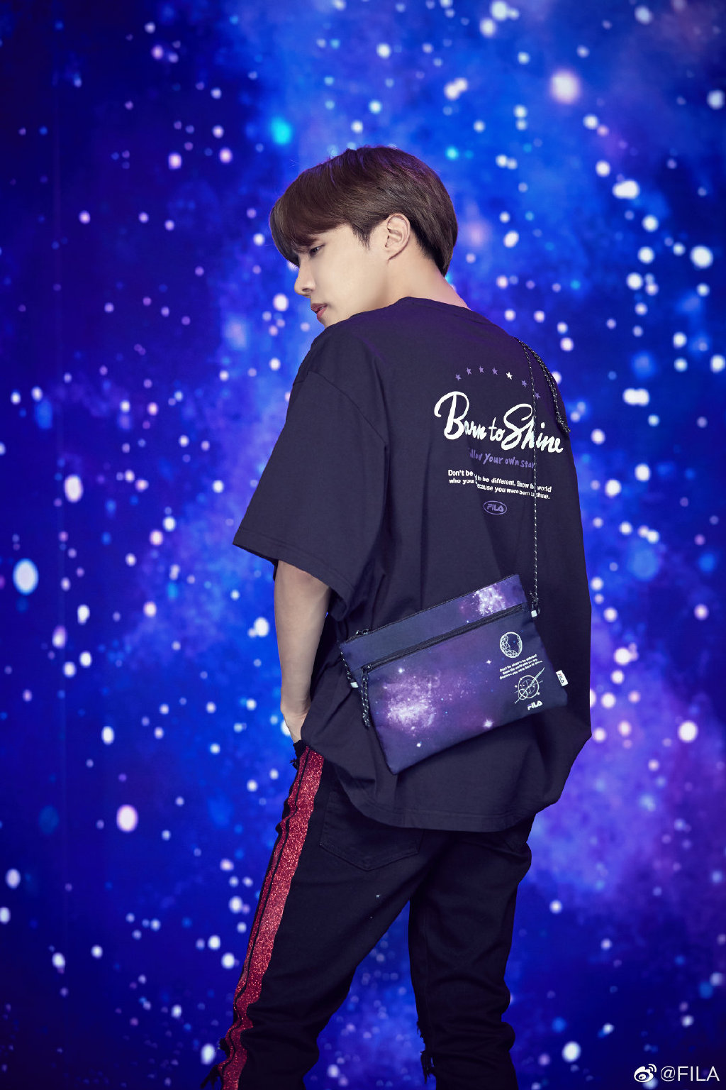 fila代言人防弹,防弹少年团最新宣传海报