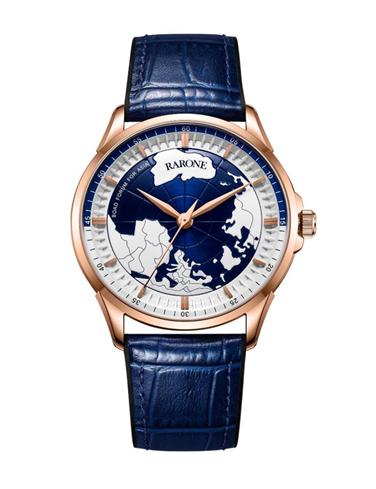 雷诺表rarone双子星系列全镂空夜光,品牌手表必选雷诺手表