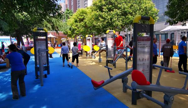 首个新型室外智能健身房,体育馆一哥
