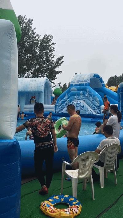 单县门票9.9元水上乐园南湖湾,菏泽最大水上乐园