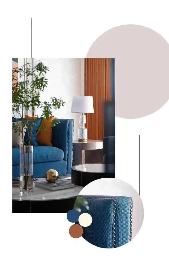 现代简约风客厅搭配效果图,简约现代风格客厅设计搭配