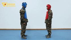 练起来很爽的动作,练自由搏击超帅第一视角