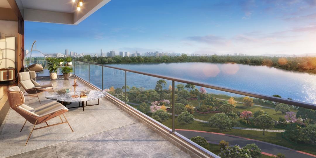 江湾低密大宅内景,江湾壹号纯板式低密洋房