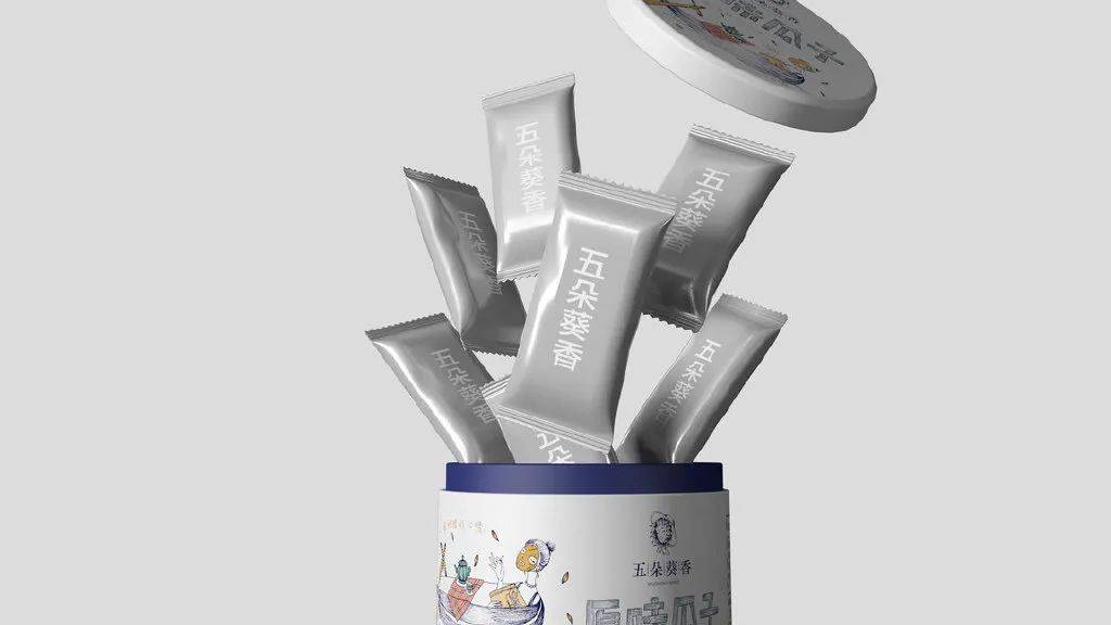 洽洽瓜子和洽洽多味瓜子哪个好吃,洽洽瓜子包装设计表现形式和手法